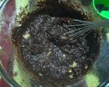 Gambar langkah 2 resipi Kek pisang coklat (super moist).