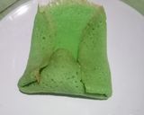 Foto langkah ke 4 dari resep Dadar Gulung isi Unti Kelapa (tips membuat kulit bopeng cantik).