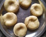 A picture of step 7 of Soft melting balushahi.