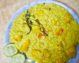 রাঢ় অঞ্চলের ডিংলির(কুমড়ো)খিচুড়ি রেসিপি ধাপ - 8 ছবি