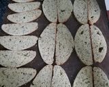 Hình bước làm 6 của món Biscotti cam hạt chia