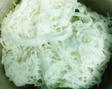 Hình bước làm 3 của món Bún trộn chay tự chế cho ngày mùng 1 :D