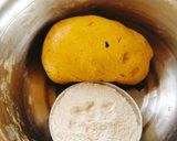 A picture of step 1 of Methi Masala Puri 😋.