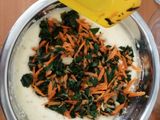 Tortilla de acelga con zanahoria