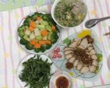 Hình bước làm 5 của món Thịt ba rọi chiên không khí