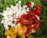 Hình bước làm 3 của món Salad đơn giản