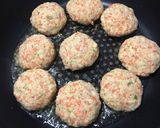 Hình bước làm 3 của món Đậu viên chay {Tofu Balls}