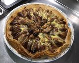 Une image de l'étape 12 de Tarte de bricks aux dattes et fruits exotiques crème à la farine de maïs et citron.