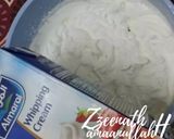 A picture of step 1 of Homemade White Butter from Whipping Cream.