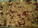 Sour Cherry Cheese Crumb Cake