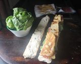 Foto del paso 6 de la receta: Bocadillo troceado de tortilla y jamón