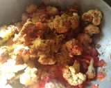 A picture of step 4 of Gobhi ki sabji.