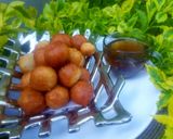 A picture of step 1 of Puff puff.