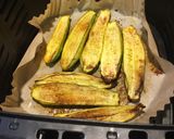 عکس مرحله 3 از دستور اسنک کدو سبز 🥒🥒🥒🥒در هواپز یا فر