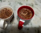 A picture of step 3 of Vanilla Wafer Cocoa Coffee ☕🍫.