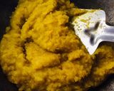 A picture of step 3 of Walnuts mango halwa.