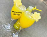 A picture of step 2 of Pineapple drink.