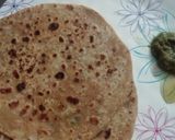 A picture of step 1 of Sattu ka paratha.