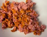 Foto del paso 1 de la receta: Carne de hamburguesa con chorizo rojo en la freidora de aire
