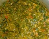 A picture of step 6 of Creamed managu.