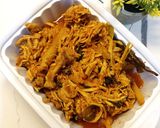 Foto langkah ke 5 dari resep Rica-rica Ayam Suwir Kemangi.