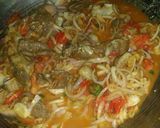 A picture of step 2 of Karahi gosht 😍.