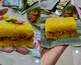 Foto langkah ke 10 dari resep Lemper Kuning Ayam Pedas Manis.