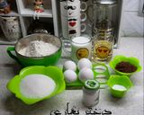 عکس مرحله 1 از دستور کیک شکلاتی خیس