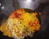 A picture of step 2 of Pea, Cabbage, and Potato Curry.