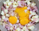 Foto del paso 2 de la receta: 🥧Tarta de jamón, panceta y muzzarella 🥧