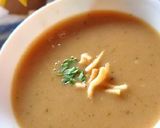 A picture of step 4 of Sweet Potato Soup.