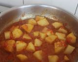 A picture of step 6 of Prawns in Methi with potatoes.