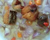 Foto langkah ke 3 dari resep Cacapan Asam Iwak Asin Telang.