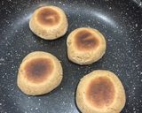 Une image de l'étape 3 de Petits pains express à la poêle /sans gluten.