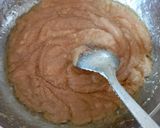 A picture of step 3 of Makhandi Halwa.