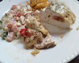 Foto del paso 6 de la receta: Pechuga de pollo rellena al paquete