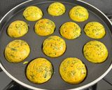 A picture of step 10 of Crispy Methi Gota in Appe Pan | No Deep Fry Gujarati Snack.