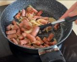 Foto del paso 3 de la receta: Papas con salchichas a la mostaza