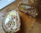 Foto del paso 5 de la receta: Rollo de carne relleno con huevos fritos