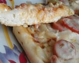 Foto langkah ke 7 dari resep Pizza praktis pake teflon/happycall.