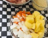 Foto del paso 1 de la receta: Menestrón con Quinua (quinoa) Vegetales de Otoño 🍁🍂