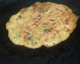 A picture of step 6 of Moong Daal & Mix Veg Chila.
