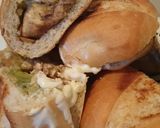 Foto del paso 5 de la receta Mini bocaditos de tortillas de atún y aguacate tostados
