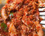 Foto langkah ke 3 dari resep Sambel Cumi Asin Pedas Super Recommended !.