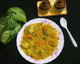 A picture of step 9 of Sago Veg Khichdi.