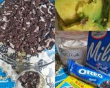 Foto langkah ke 1 dari resep Puding Alpukat Oreo.