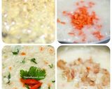 Foto langkah ke 3 dari resep Bubur Ikan Tengiri Lezat batitaku.