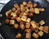 Foto del paso 3 de la receta Ensalada de garbanzos con tofu