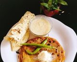A picture of step 5 of Cauliflower paratha (Gobhi paratha).