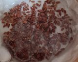 Foto del paso 3 de la receta: Brotes de lino 🌱 Germinación de semillas de lino marrón en germinador de arcilla 🌱